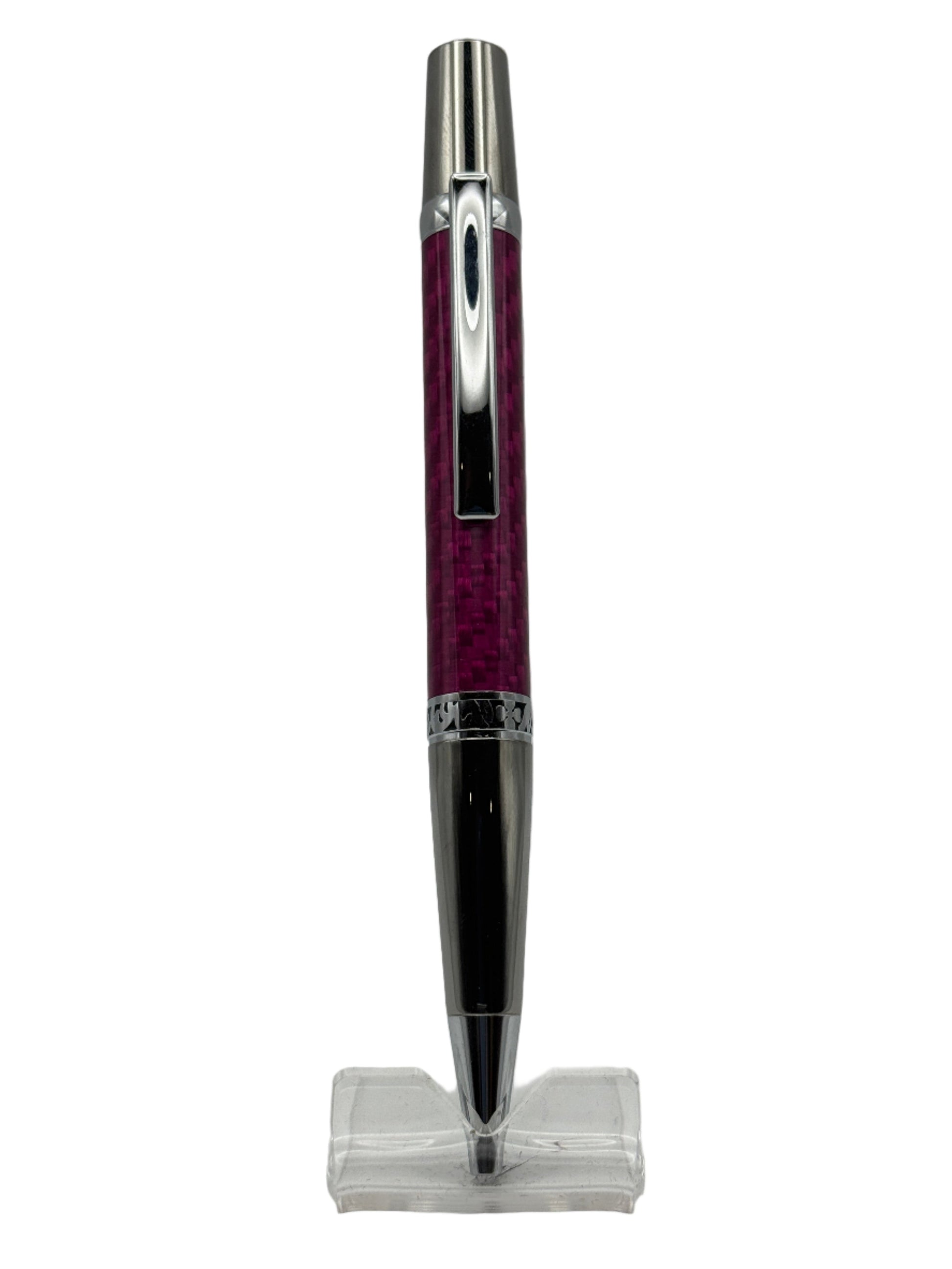 Majestic Pen & Pencil Set - Majestic - Red Carbon Fibre