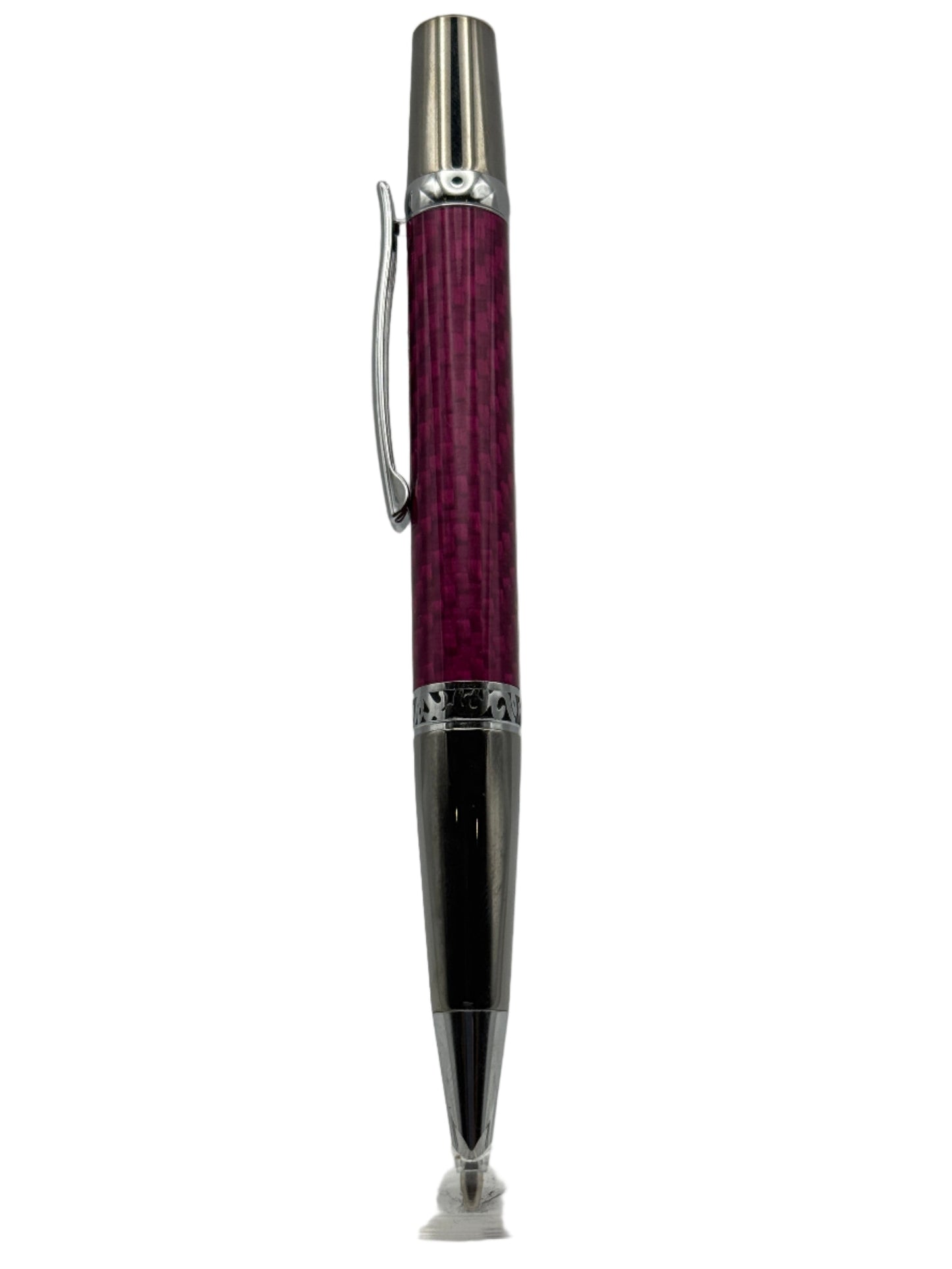 Majestic Pen & Pencil Set - Majestic - Red Carbon Fibre