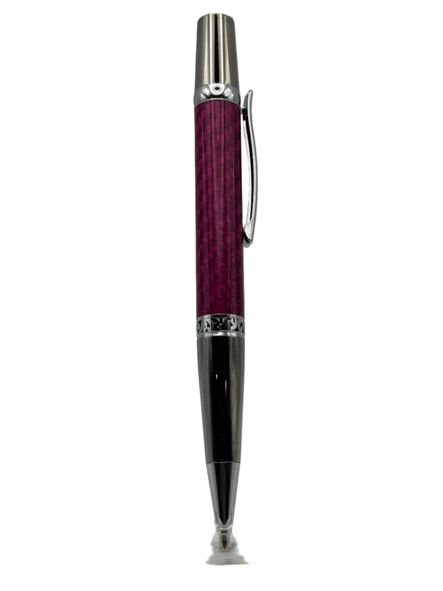Majestic Pen & Pencil Set - Majestic - Red Carbon Fibre