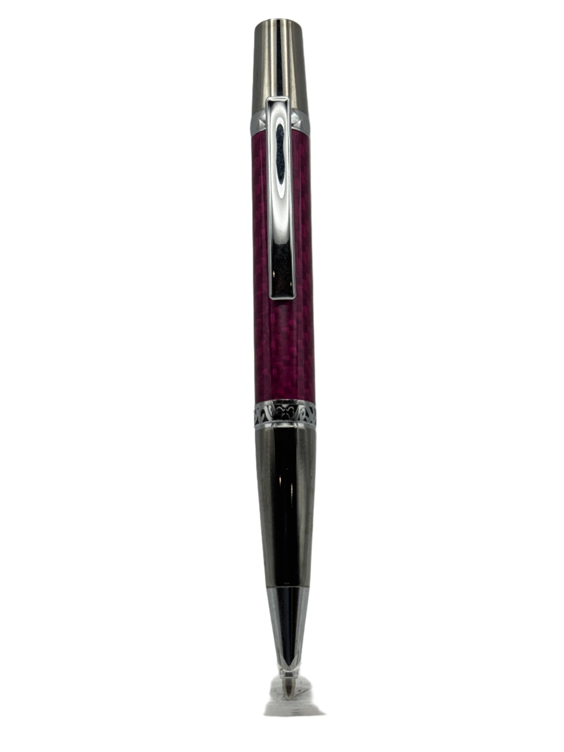Majestic Pen & Pencil Set - Majestic - Red Carbon Fibre