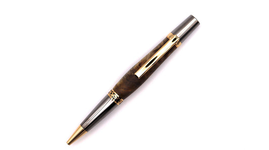 Majestic ballpoint pen in buckeye burl