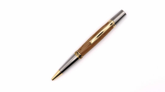 Majestic ballpoint pen in Jack Daniels oak barrel