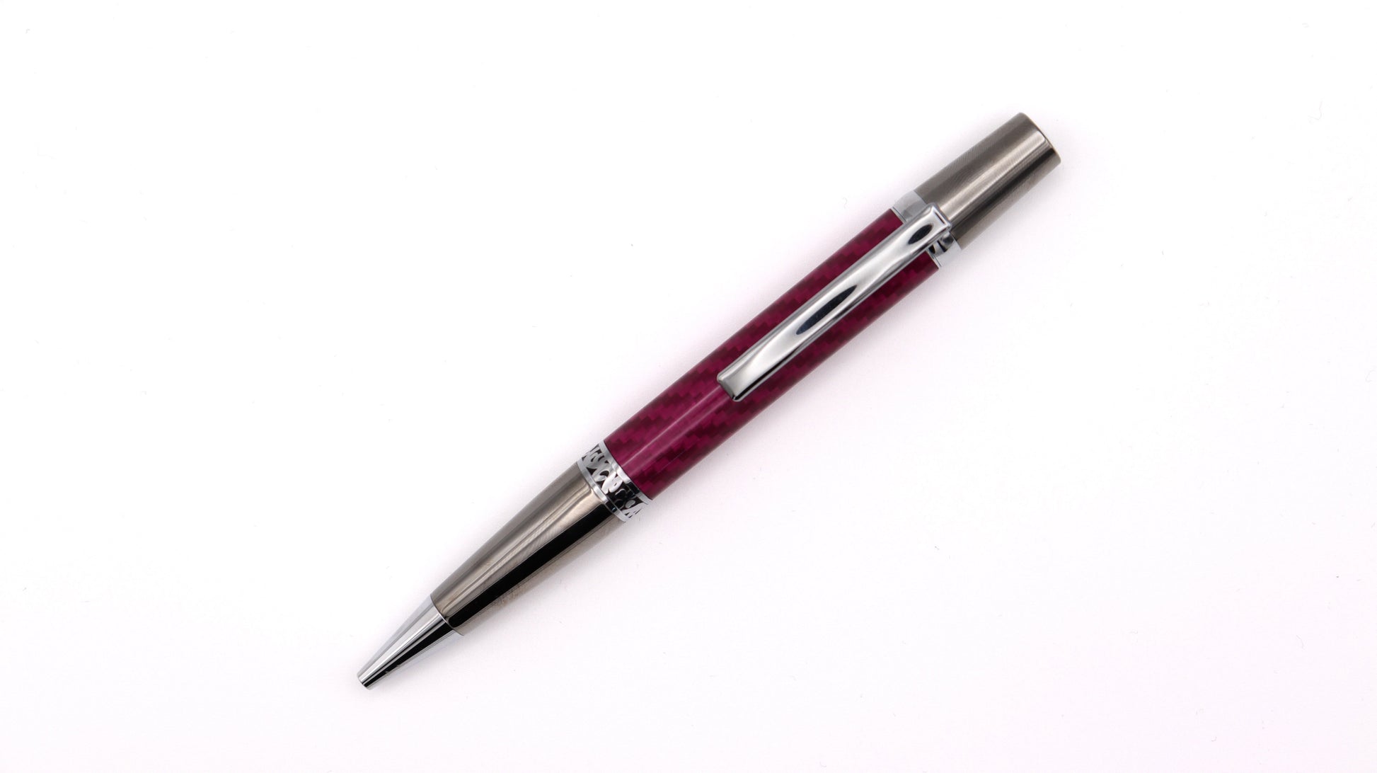 Majestic Pen & Pencil Set - Red Carbon Fibre