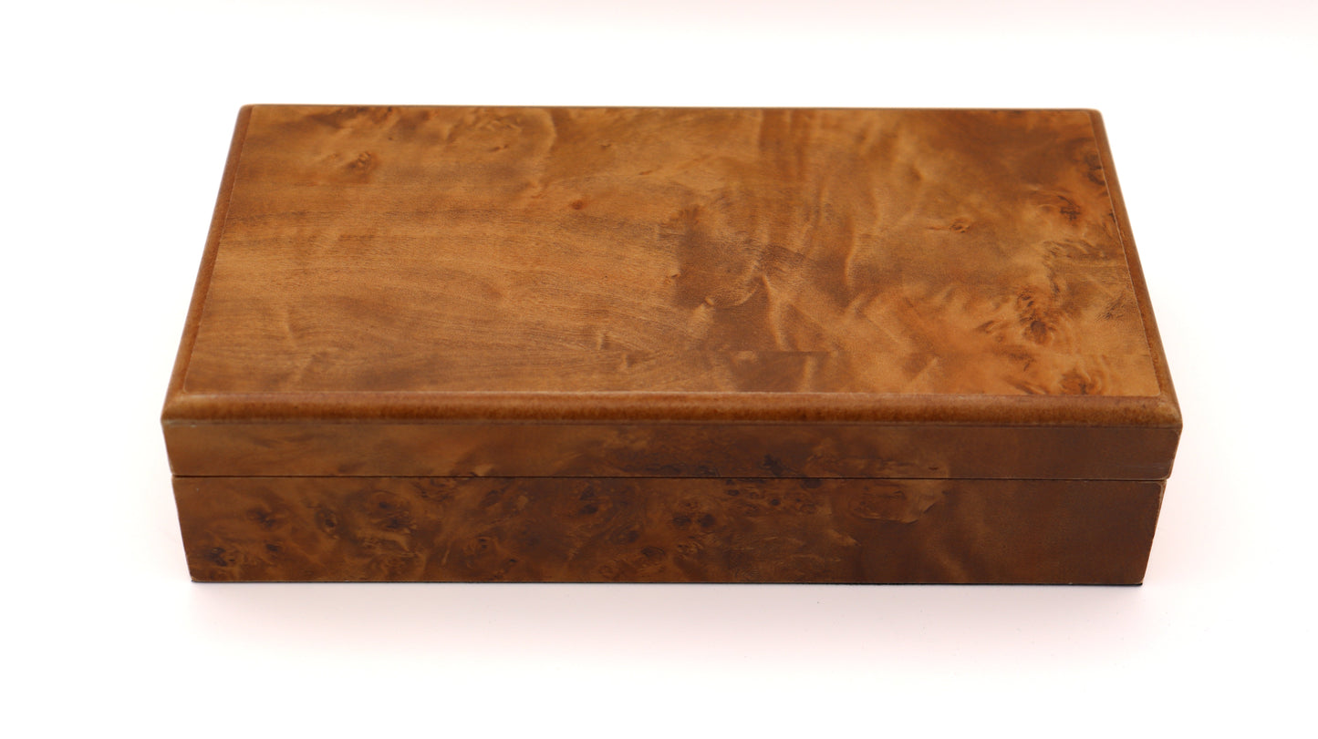 Patriarch Fountain Pen & Rollerball Set - Olivewood