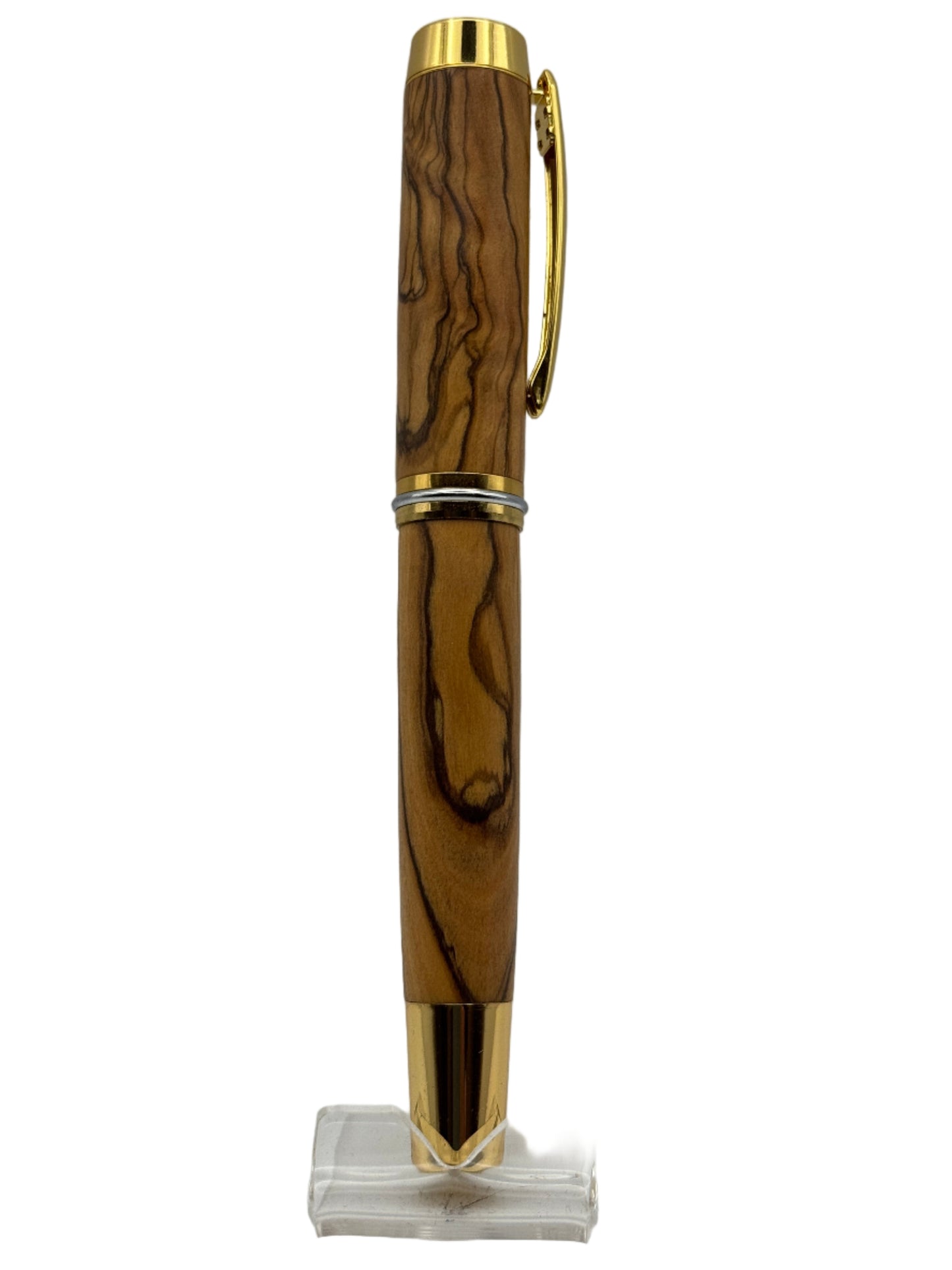 Patriarch Fountain Pen & Rollerball Set - Olivewood