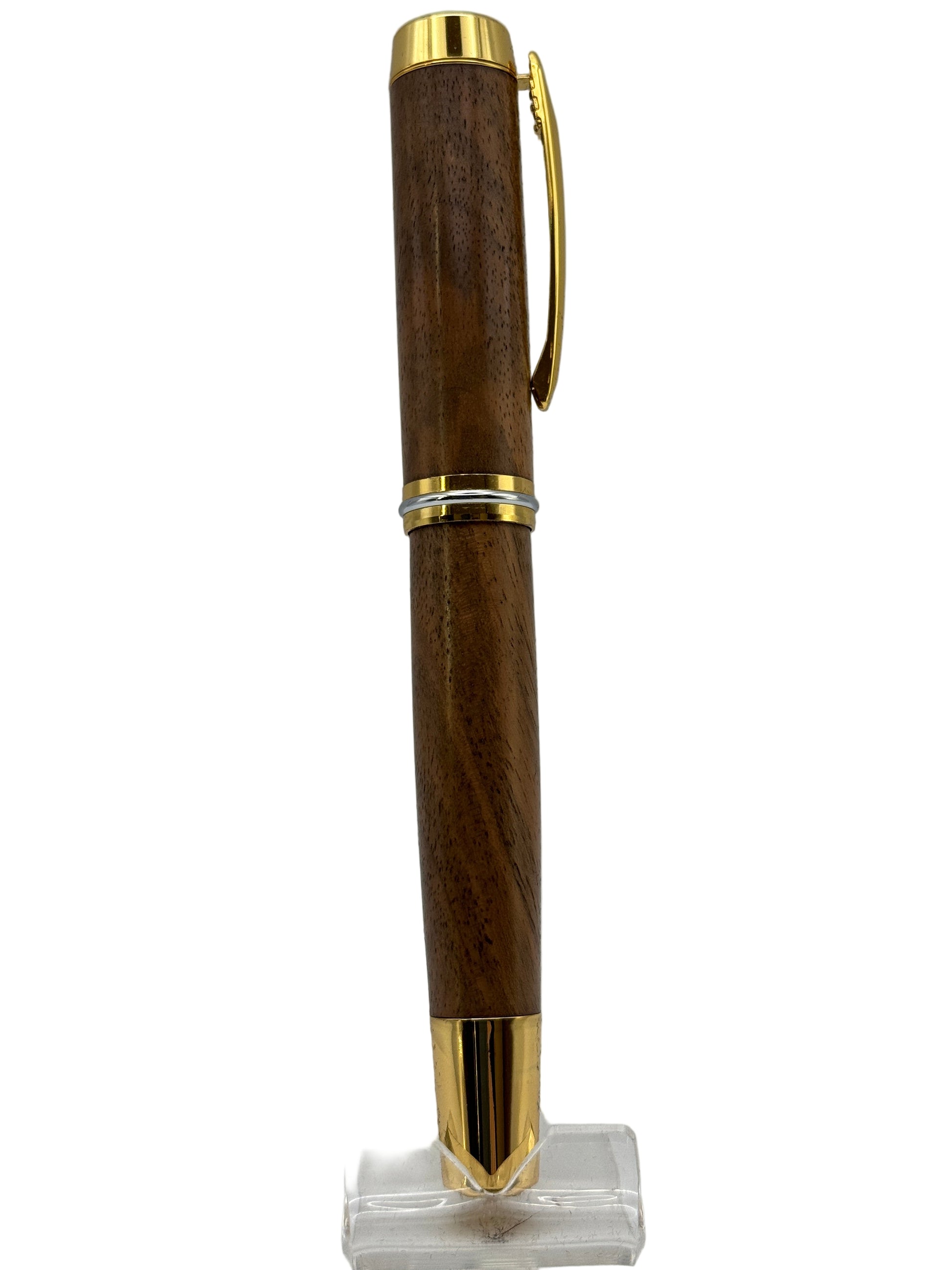 Patriarch Rollerball Pen - Turkish Walnut - Cambridge Crafter