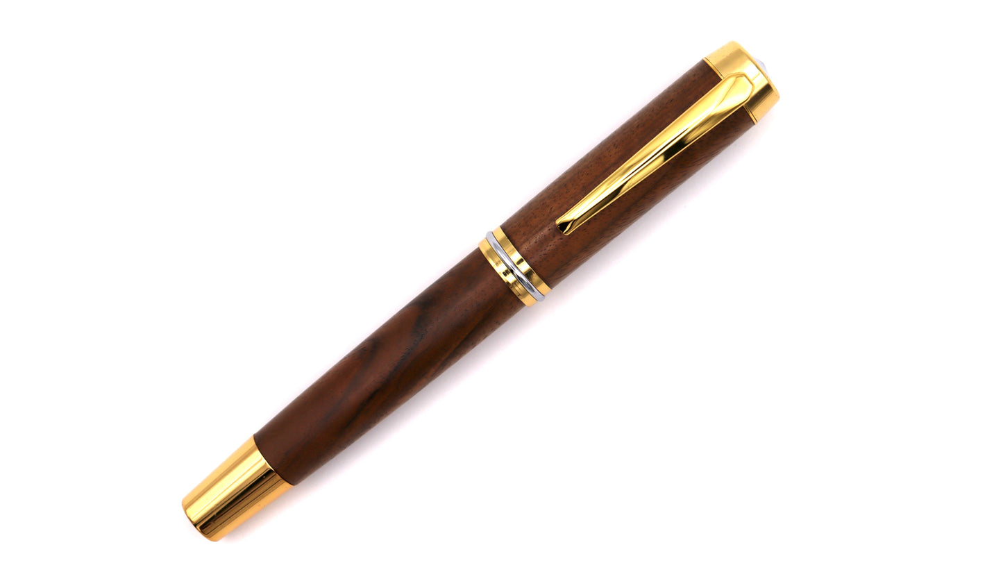 Patriarch Fountain Pen - Turkish Walnut