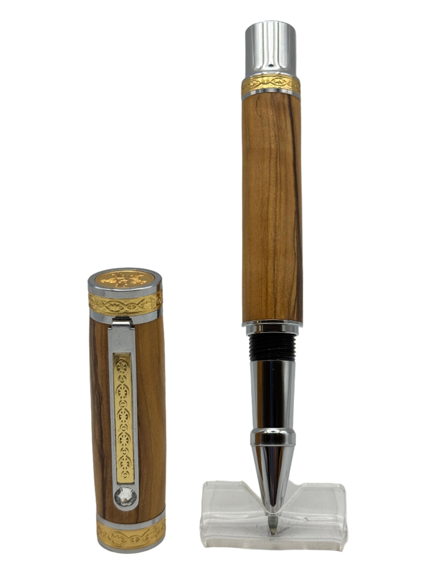 Regal Fountain Pen & Rollerball Set - Olivewood