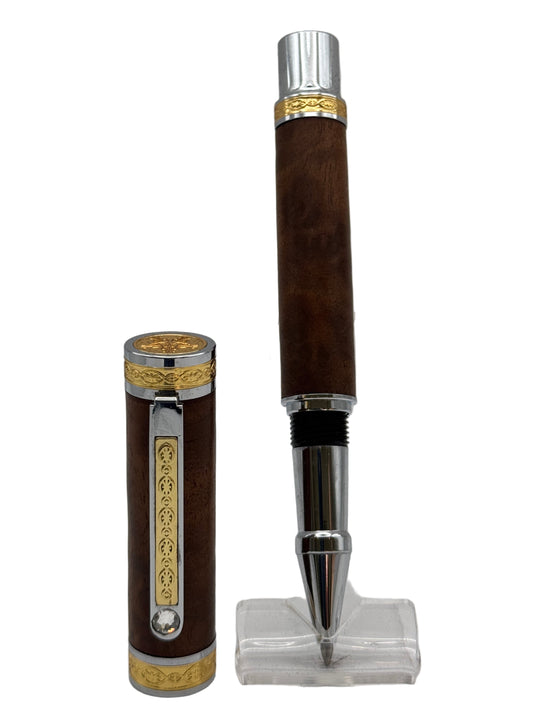 Regal Rollerball Pen - Camphor Burl