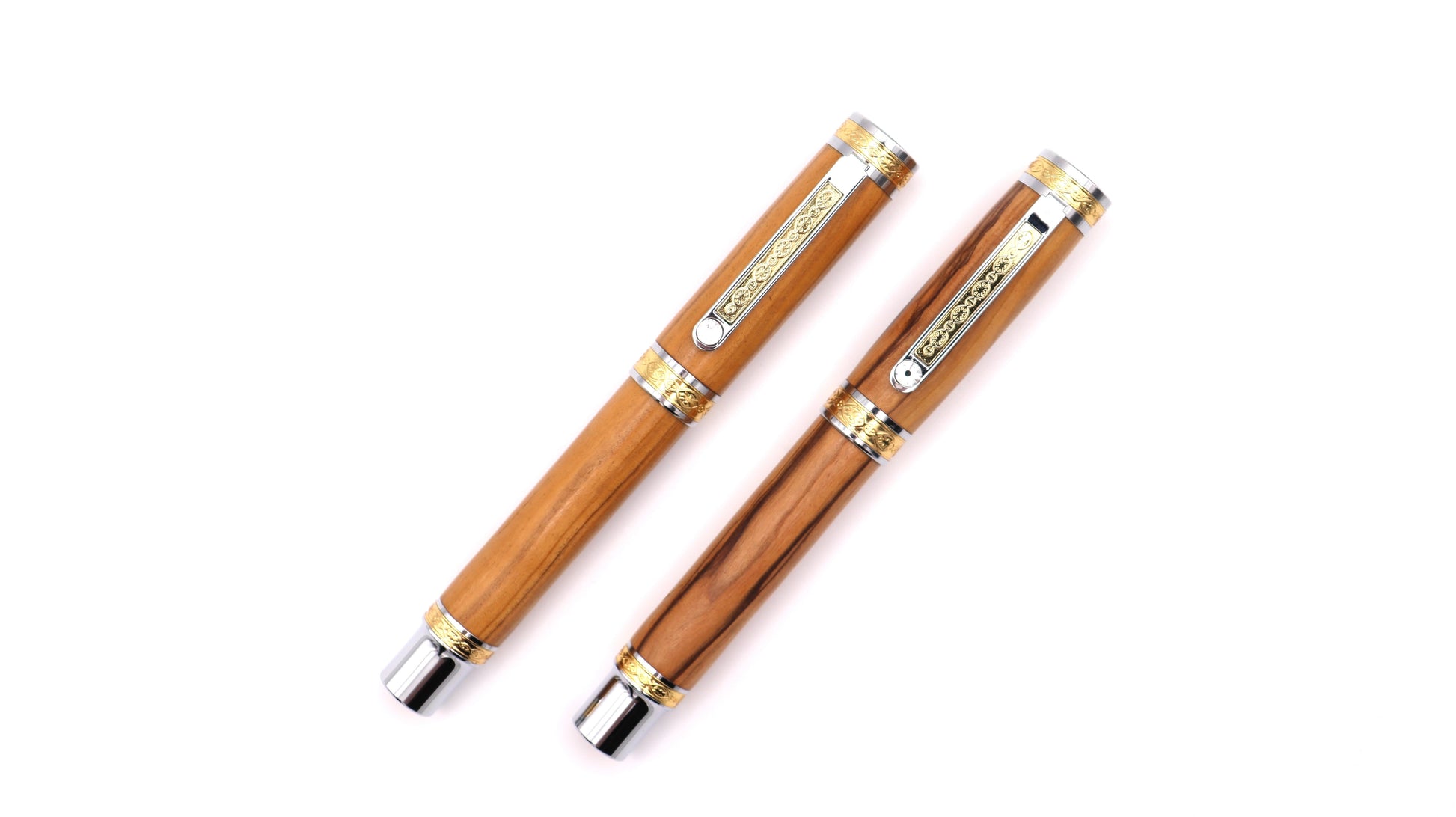 Regal Fountain Pen & Rollerball Set - Olivewood