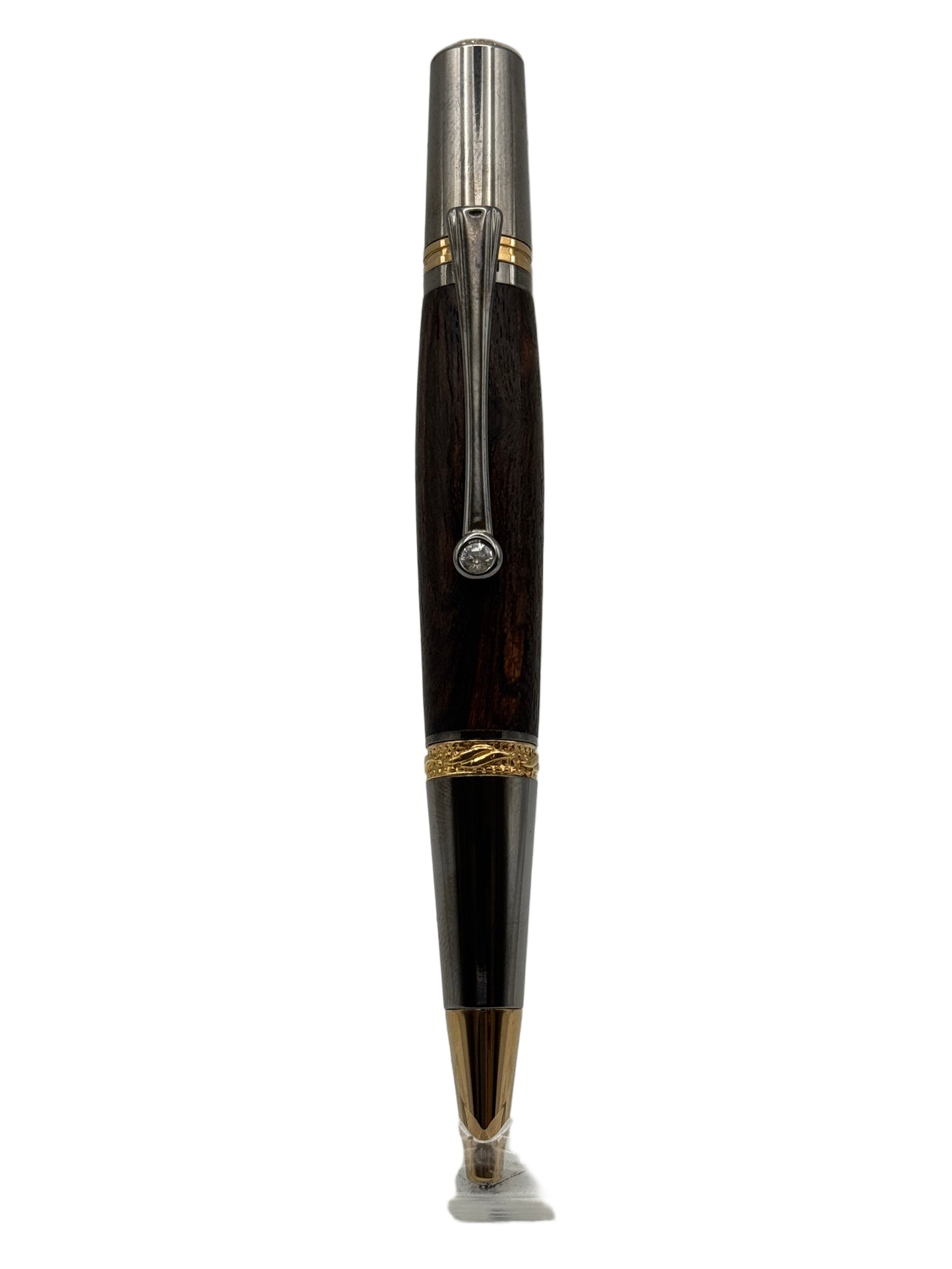 Handcrafted Regent Ballpoint Pen – Honduran Rosewood