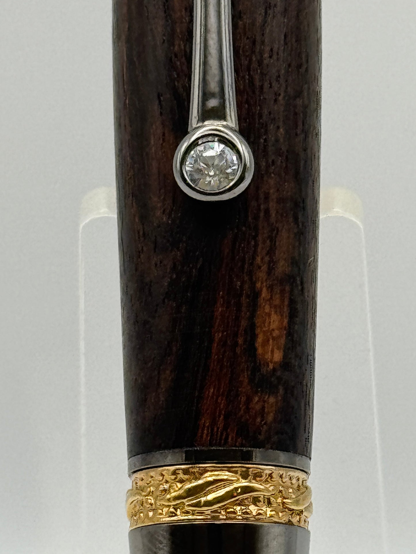 Handcrafted Regent Ballpoint Pen – Honduran Rosewood