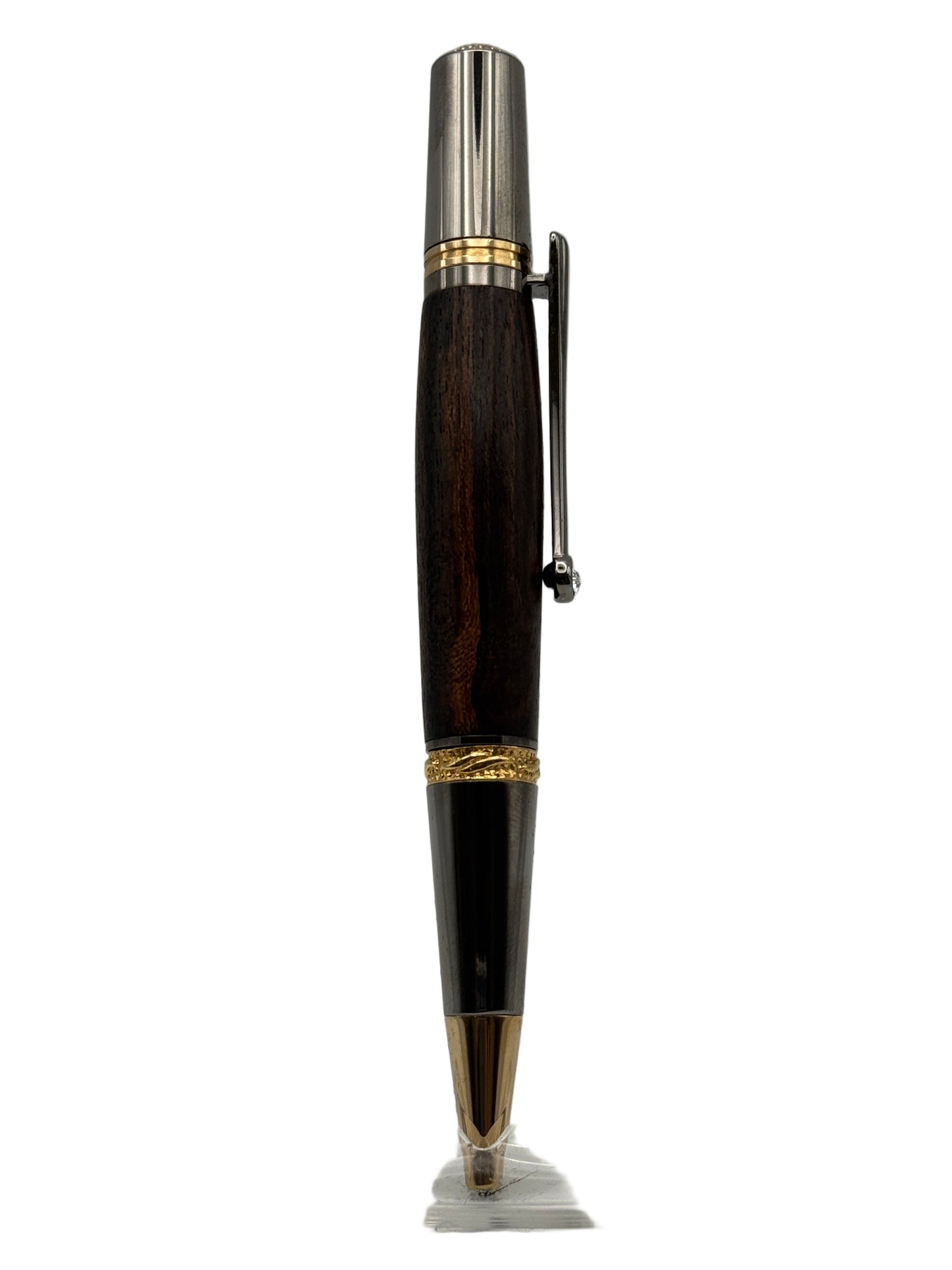 Handcrafted Regent Ballpoint Pen – Honduran Rosewood