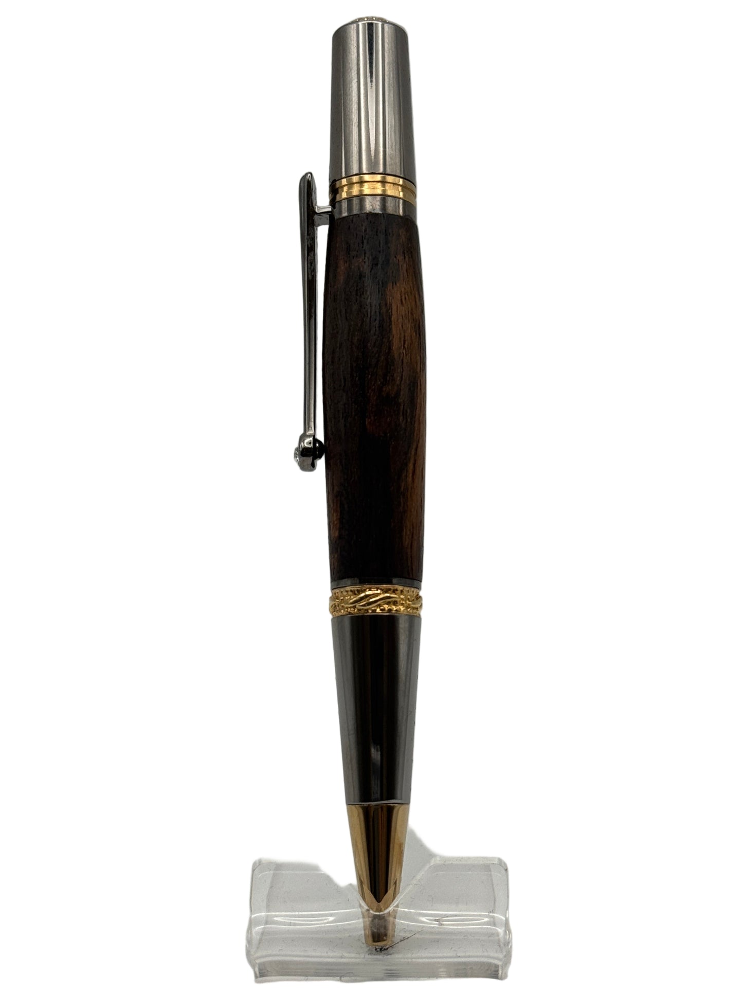 Handcrafted Regent Ballpoint Pen – Honduran Rosewood