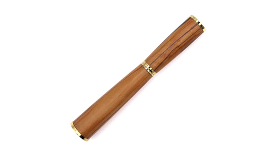 Ridge ballpoint pen in olivewood