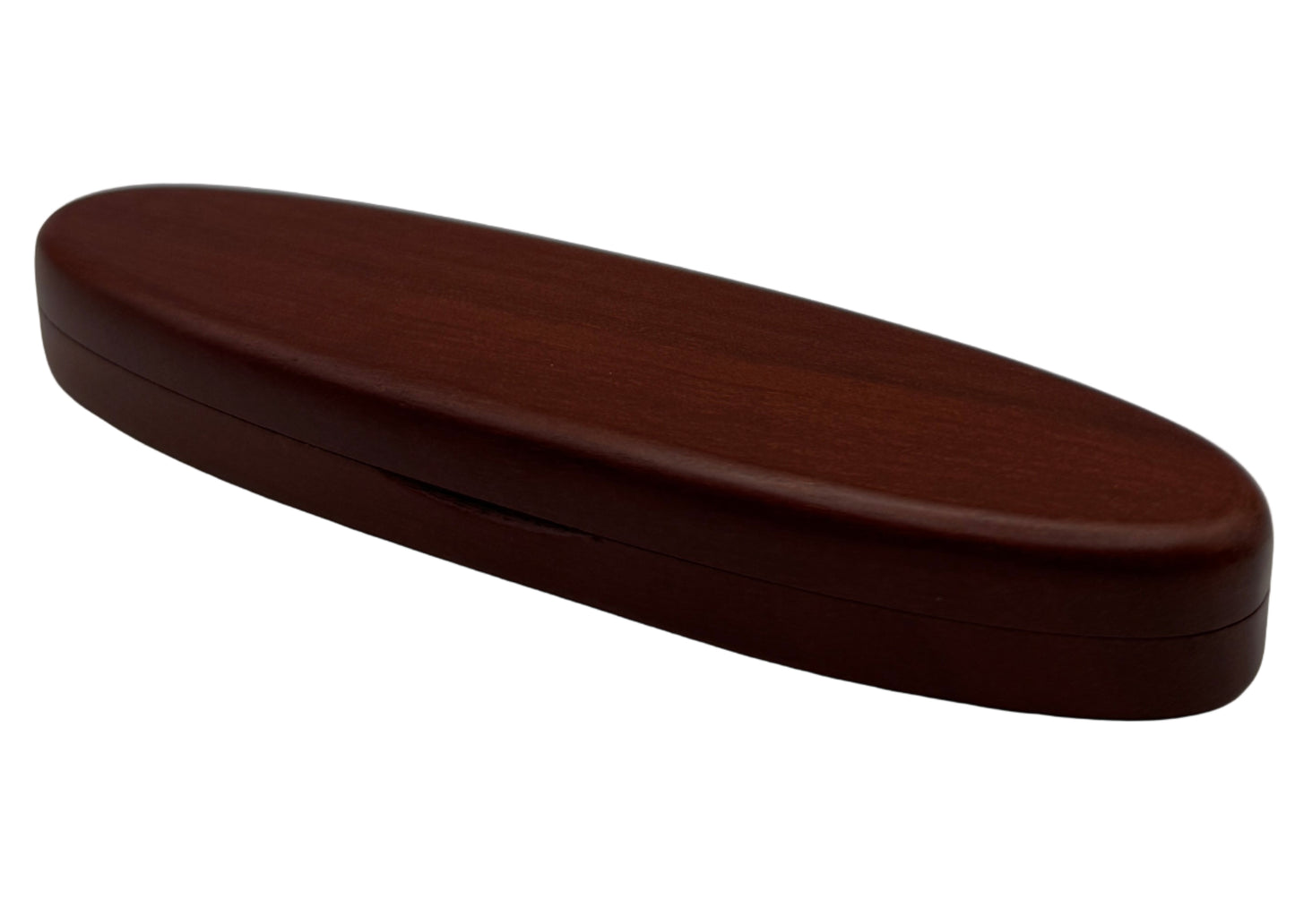 Rosewood Single Oval Pen Case