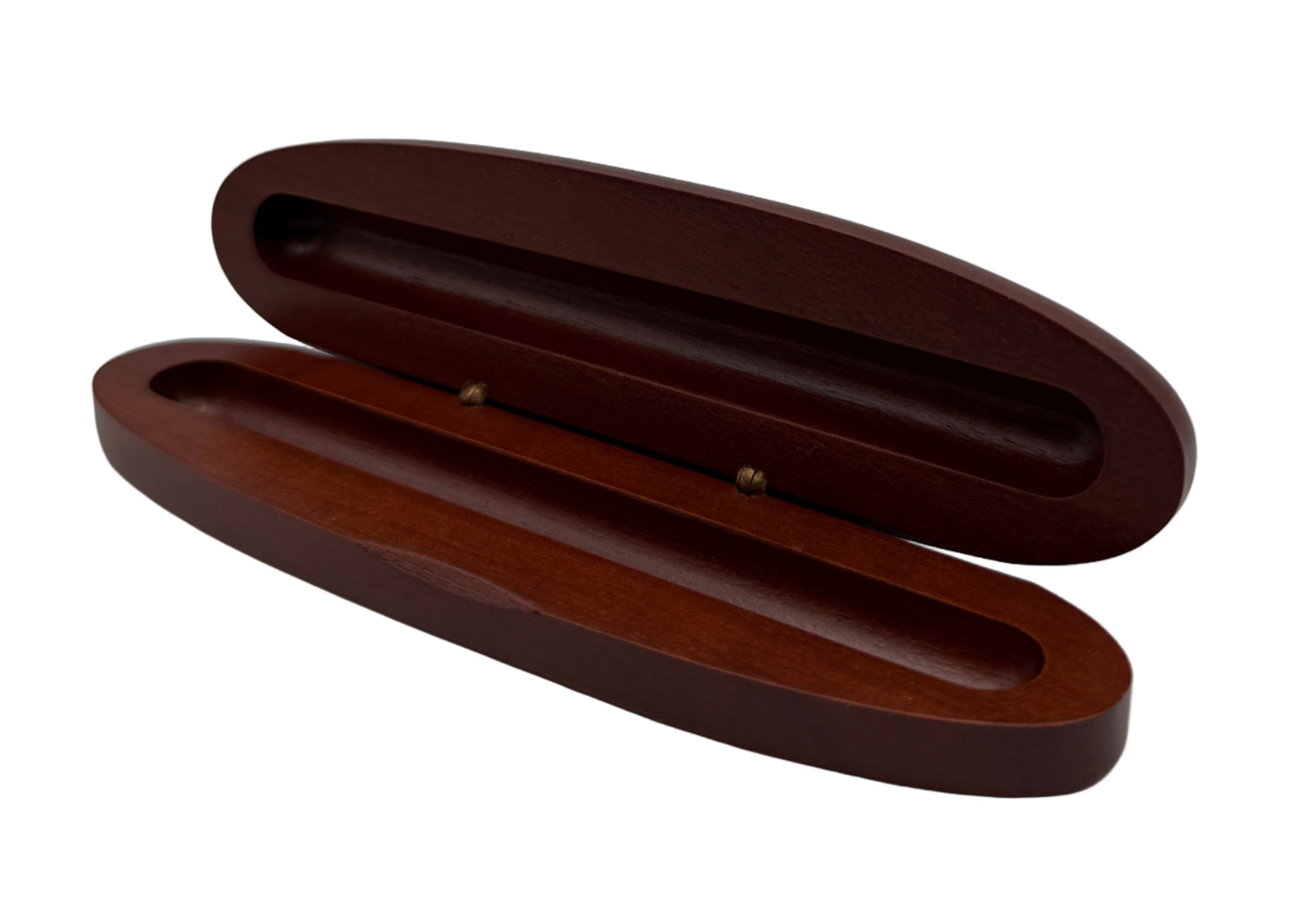 Rosewood Single Oval Pen Case