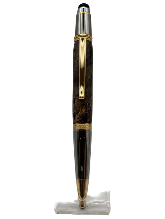Stalwart Ballpoint Pen - Buckeye Burl