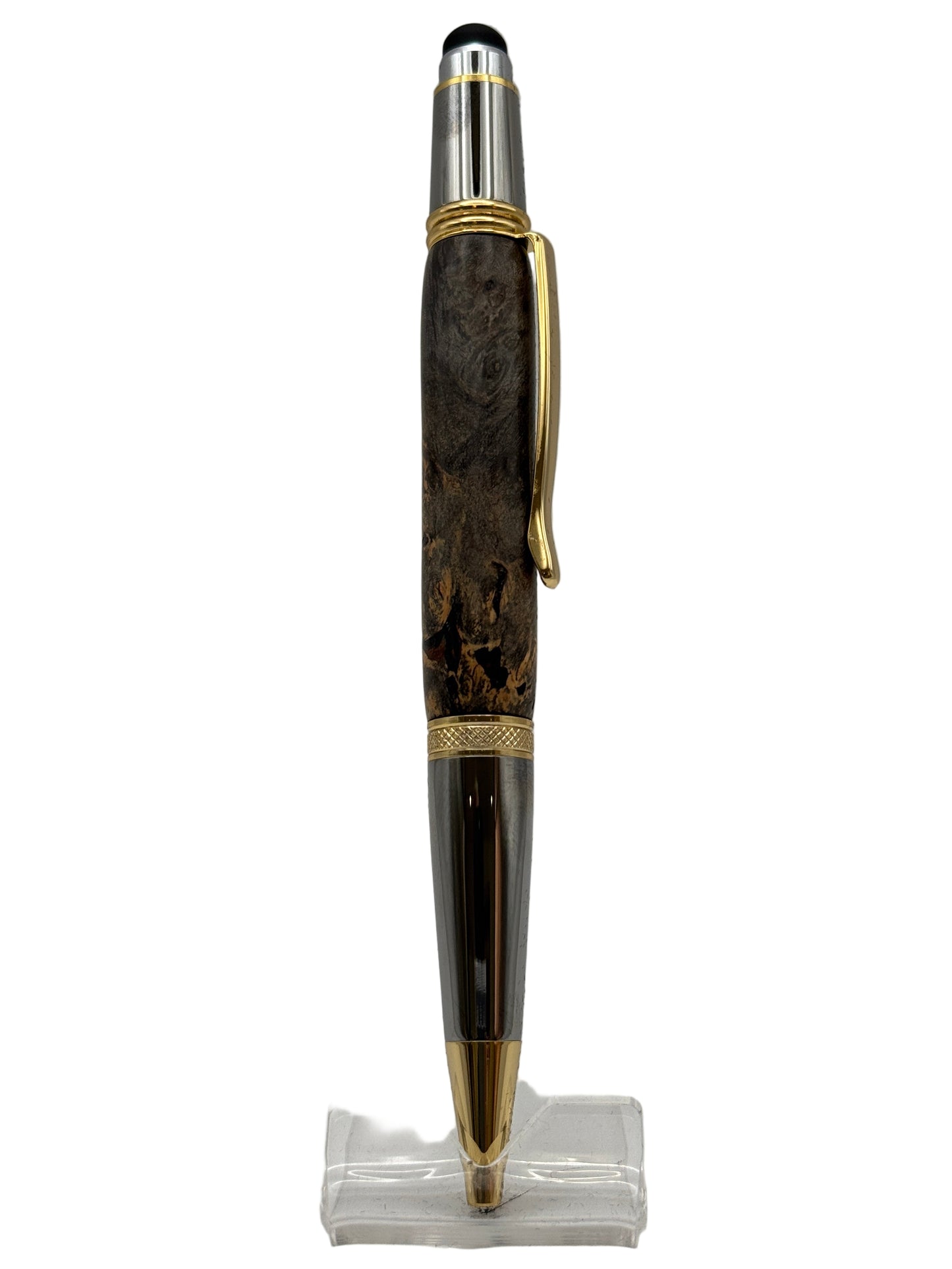 Stalwart Ballpoint Pen - Buckeye Burl