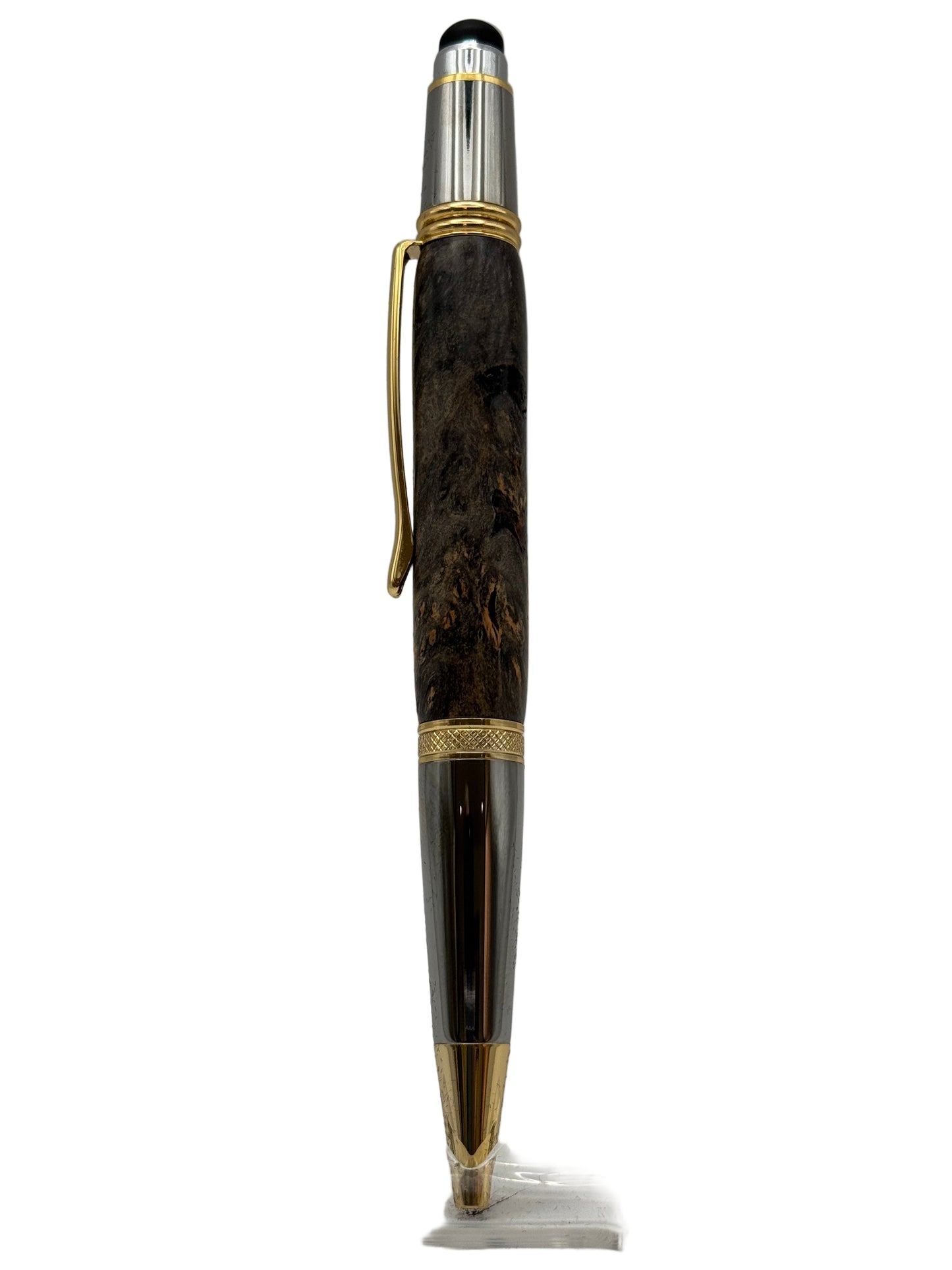 Stalwart Ballpoint Pen - Buckeye Burl