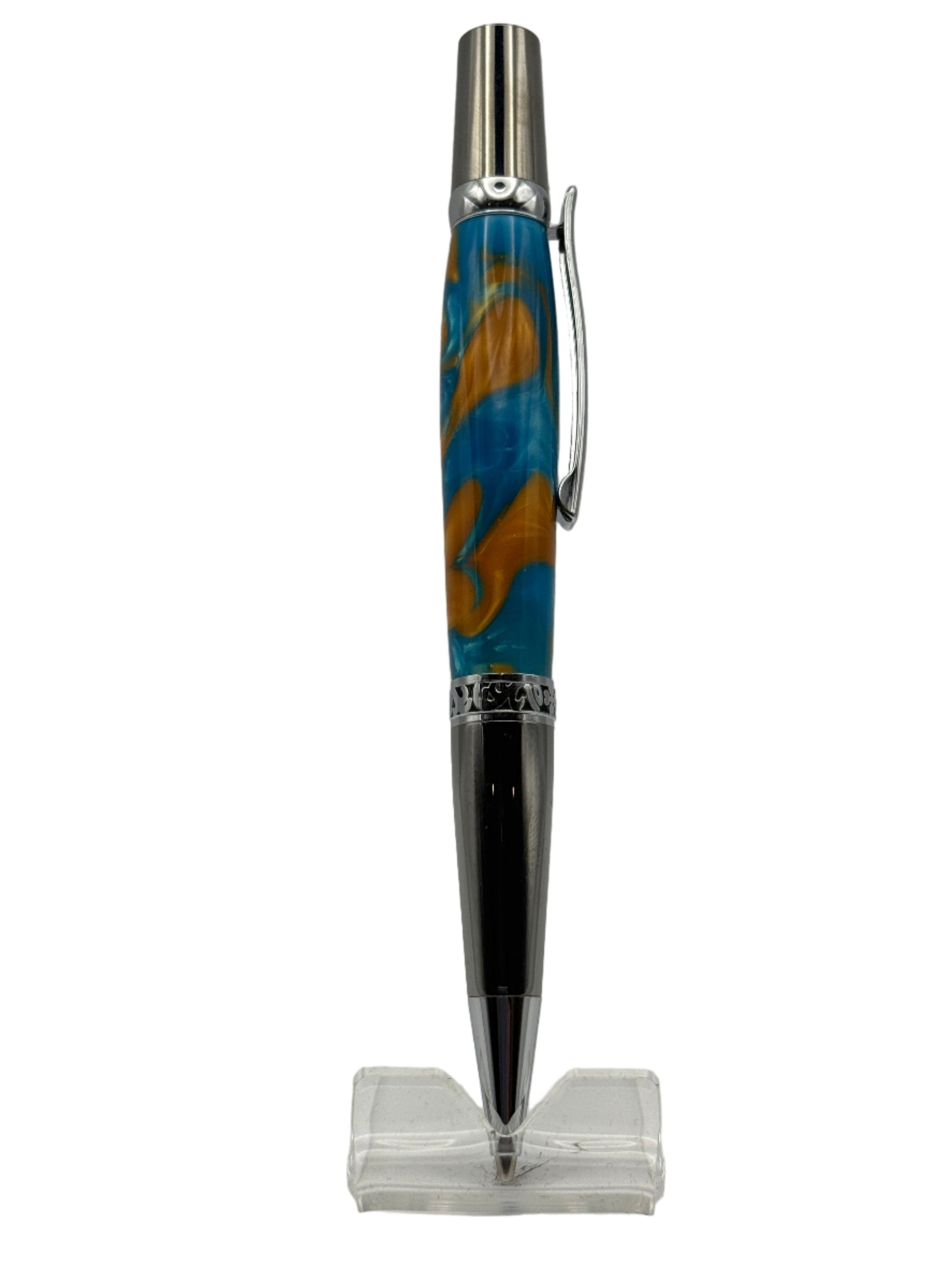 Viscount Fountain Pen & Rollerball Set - Barrier Reef Acrylic