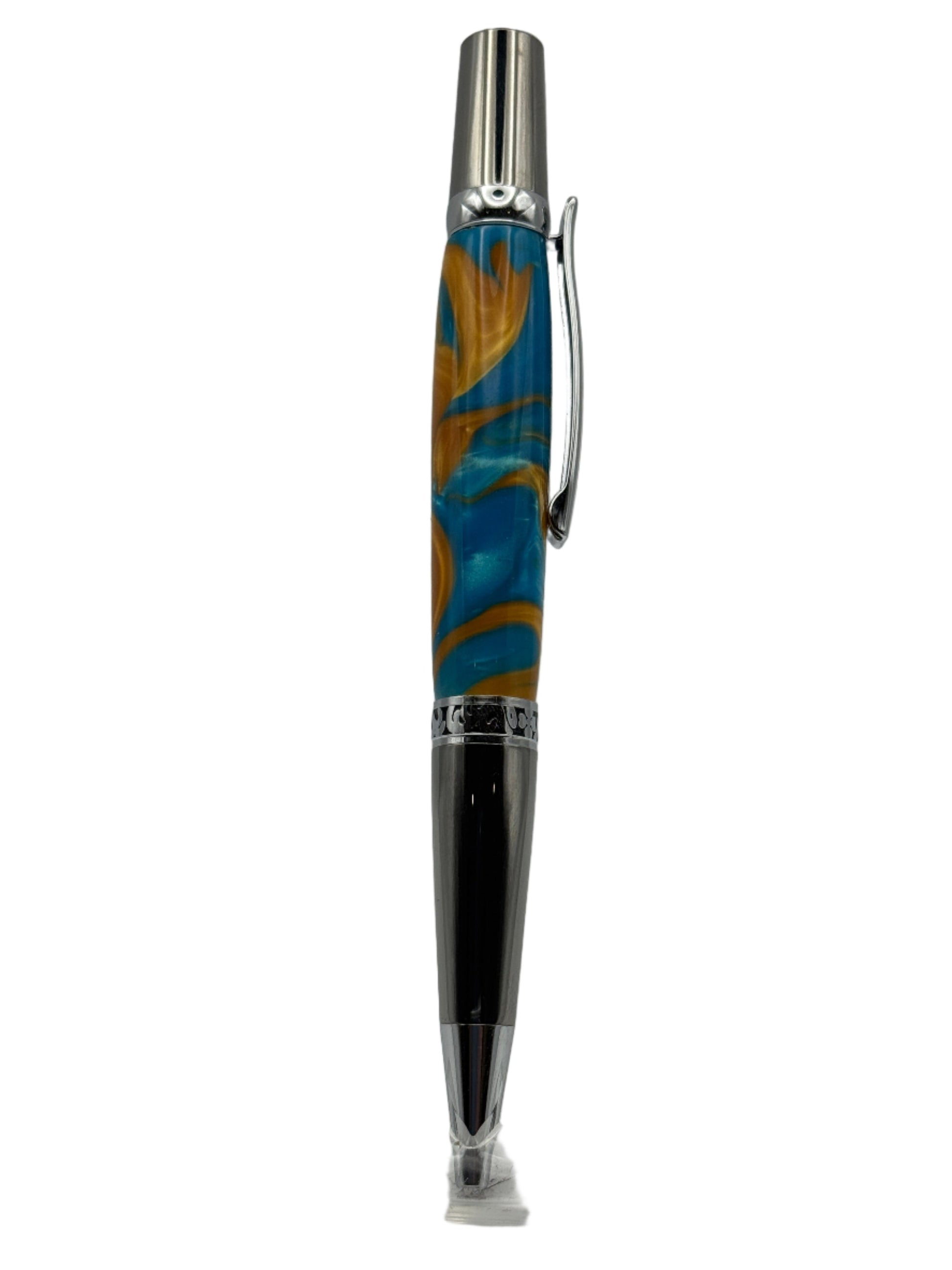 Viscount Fountain Pen & Rollerball Set - Barrier Reef Acrylic