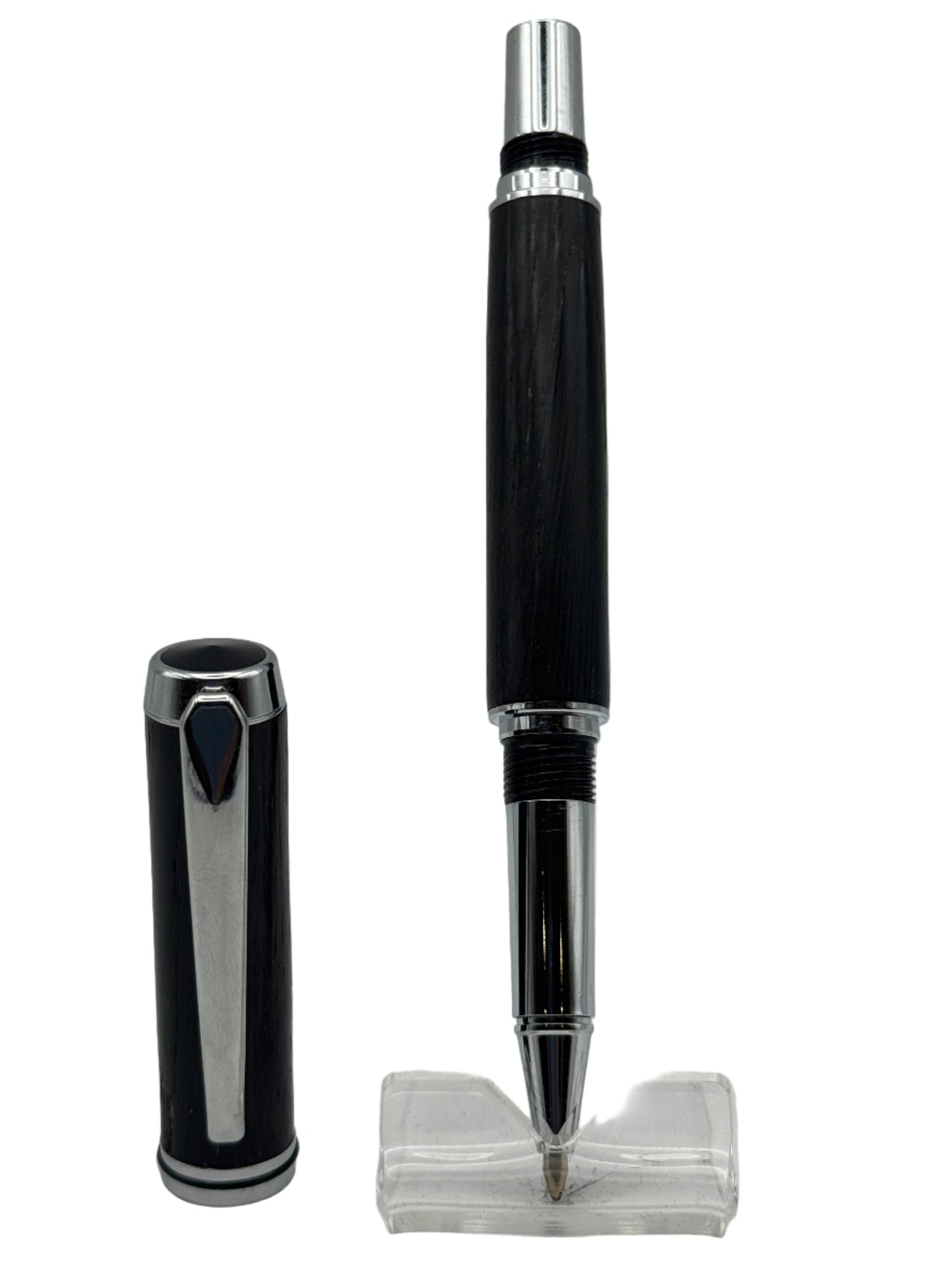 Viscount Fountain Pen & Rollerball Set - Bog Oak