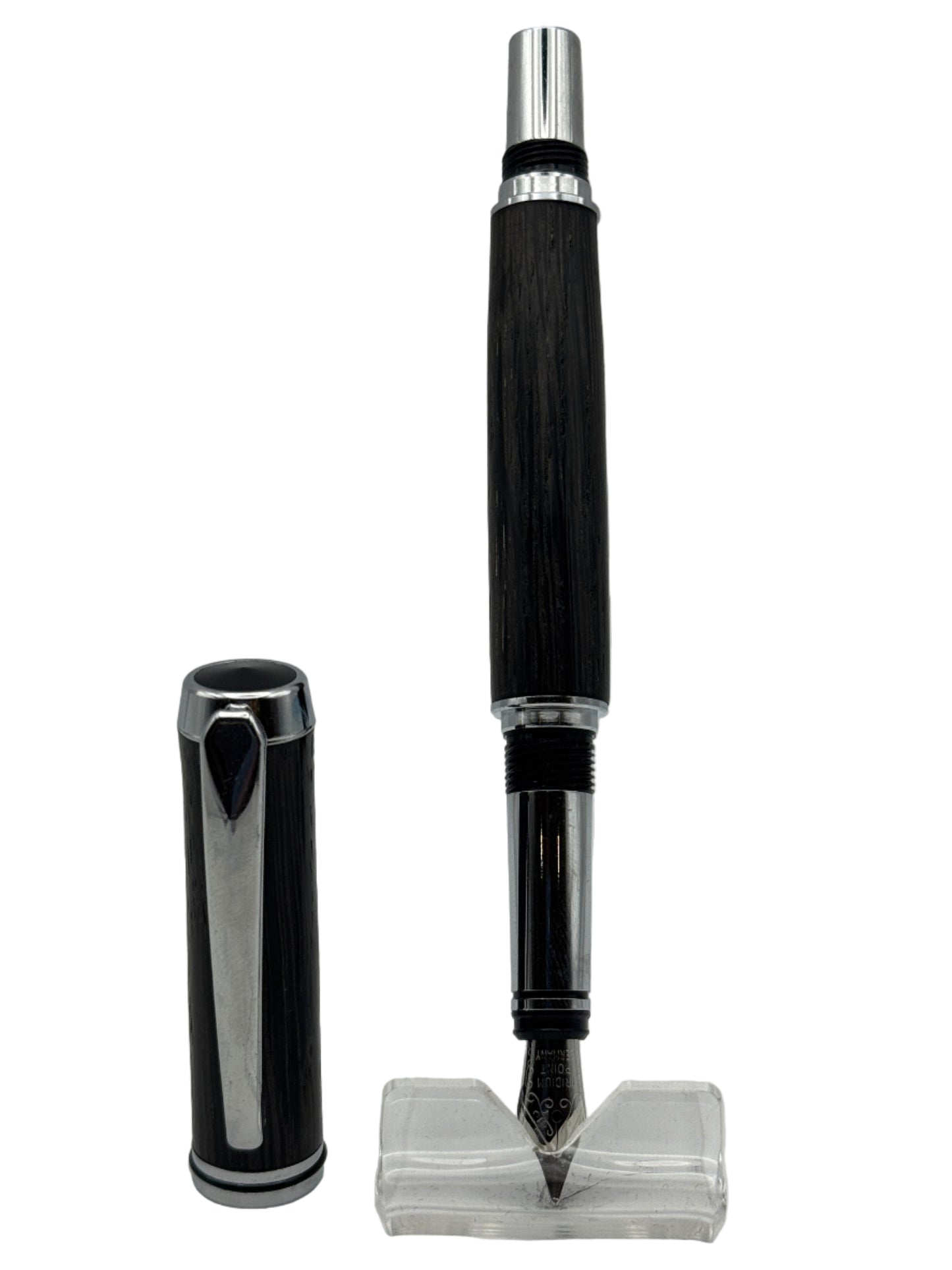 Viscount Fountain Pen & Rollerball Set - Bog Oak