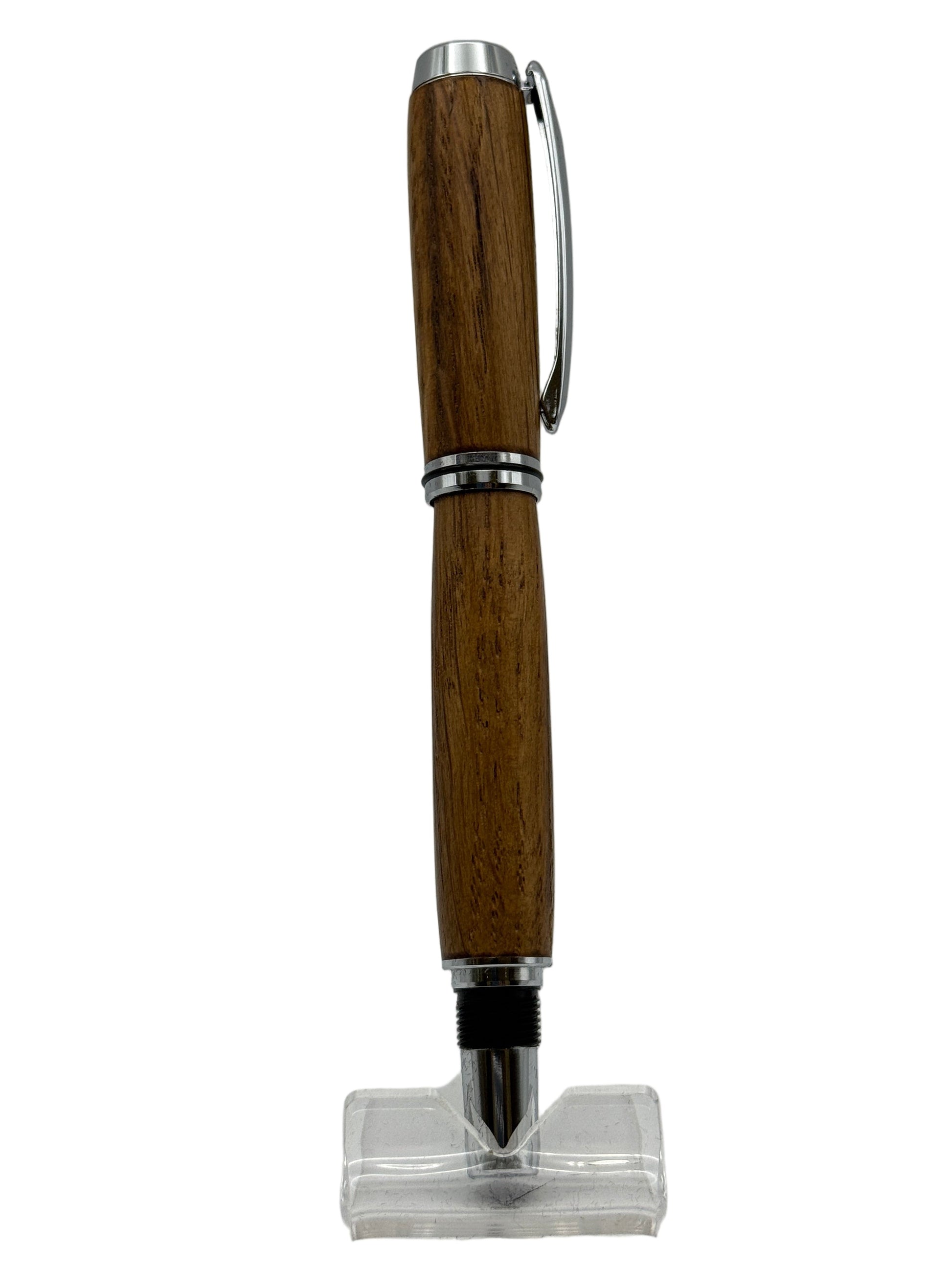 Rollerball Pen - Viscount - Brown Oak