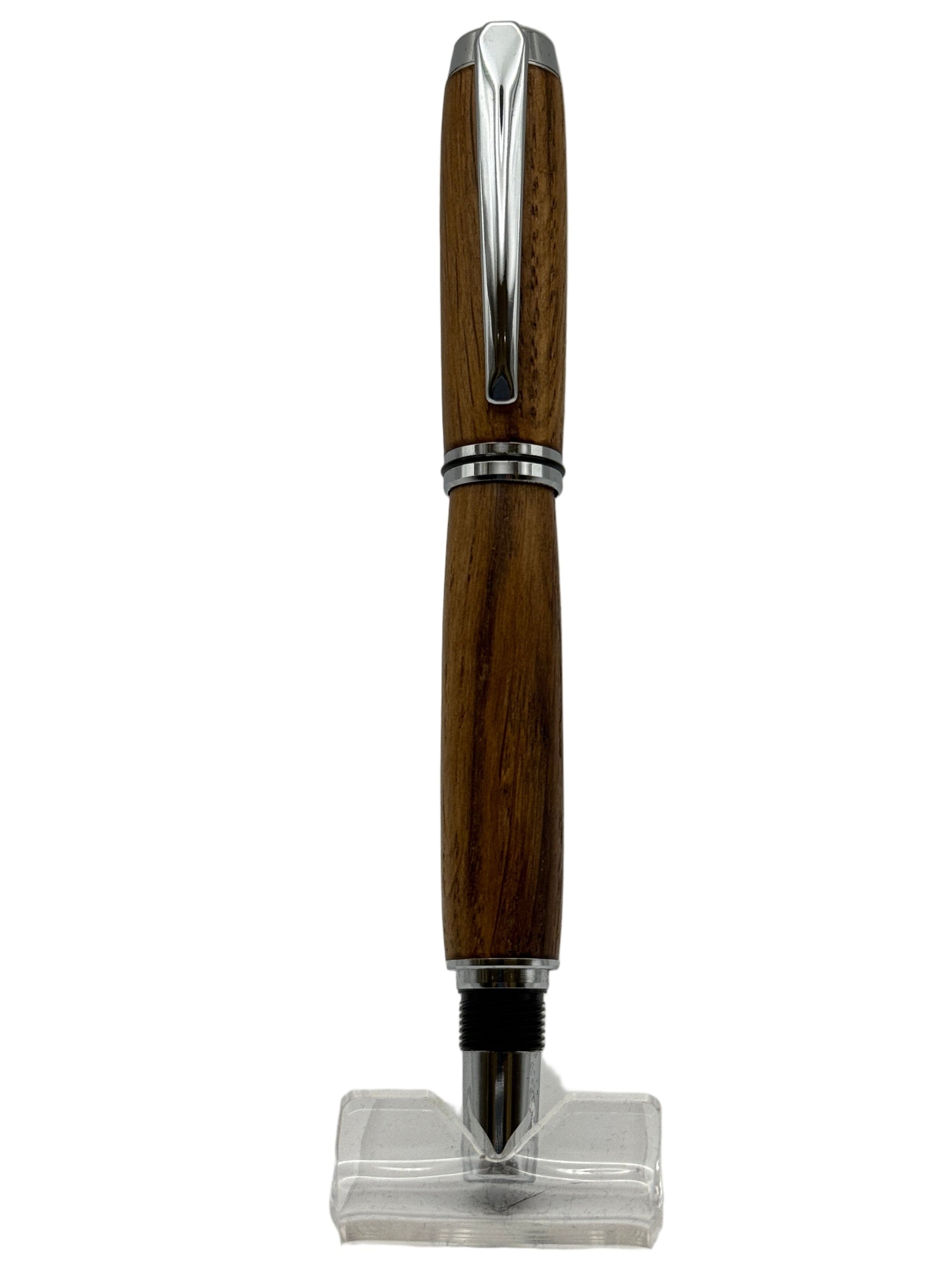 Rollerball Pen - Viscount - Brown Oak