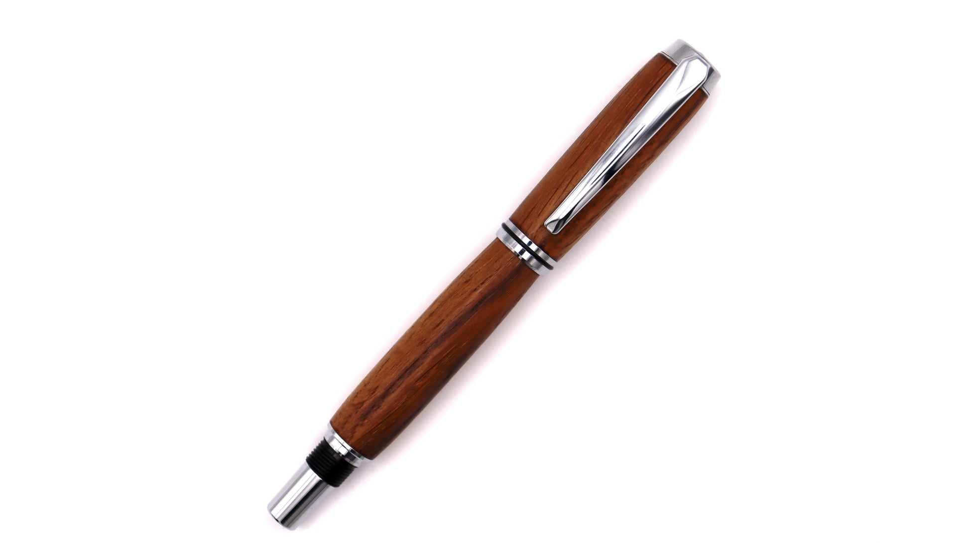 Viscount Rollerball Pen - Brown Oak