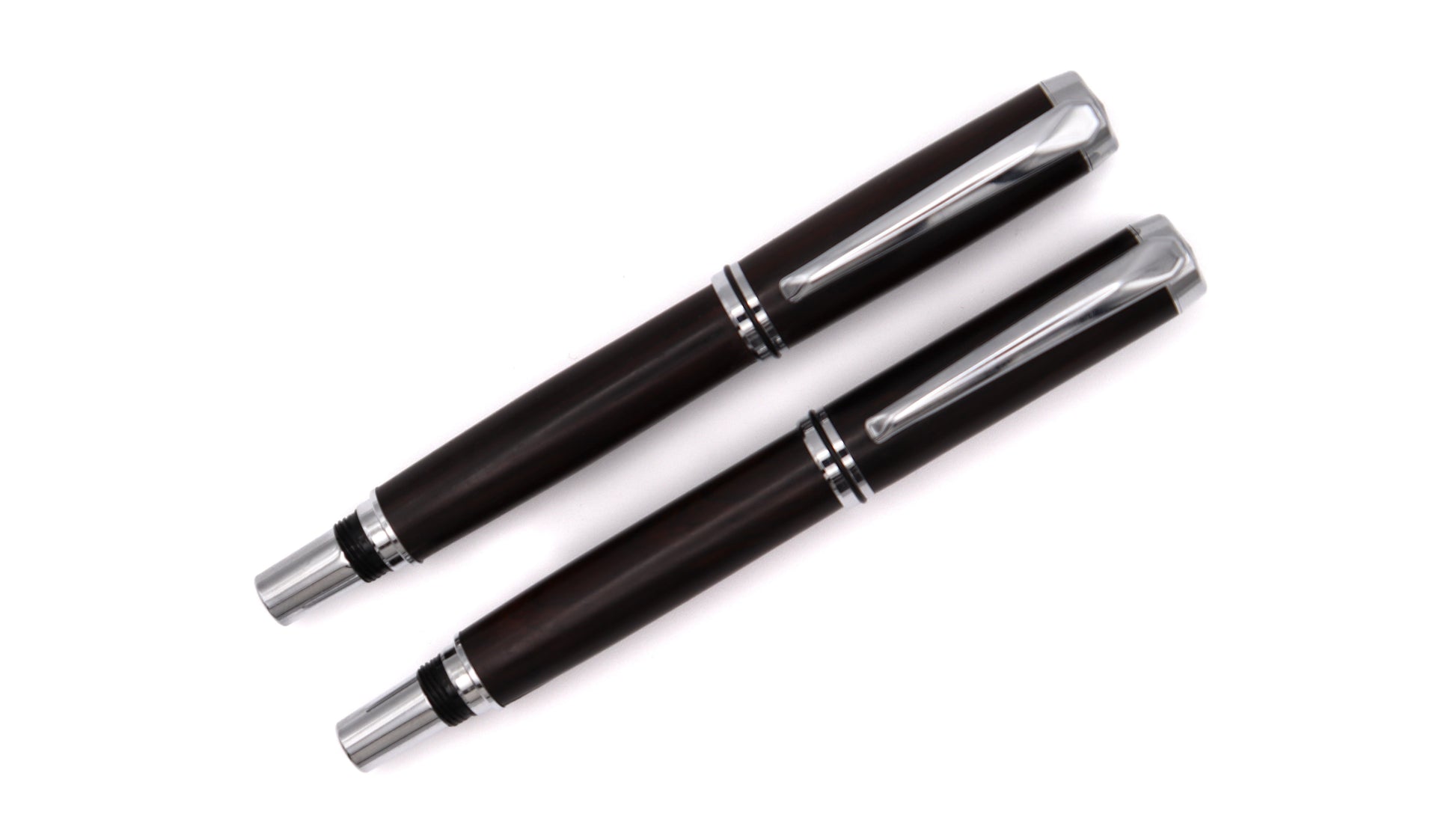Viscount Fountain Pen & Rollerball Set - African Blackwood
