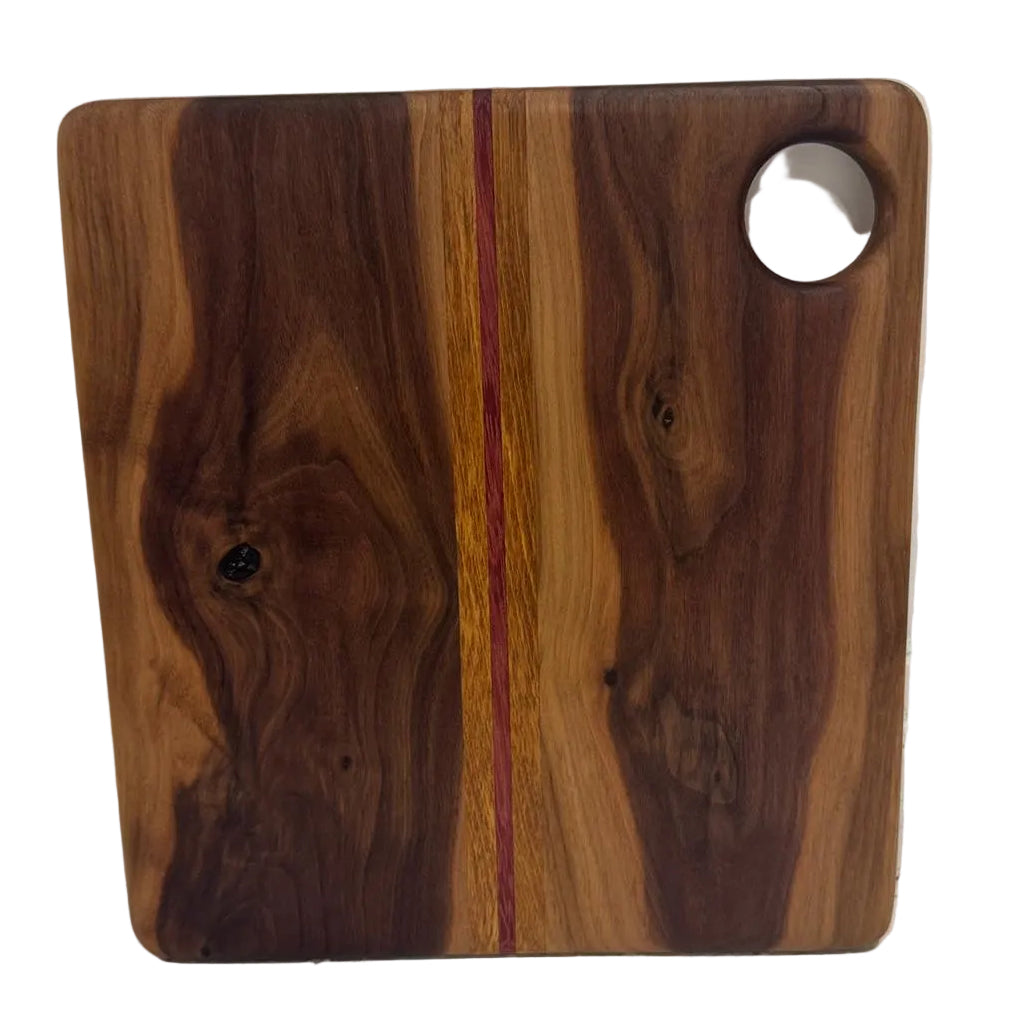 Serving Boards & Platters - Walnut, Maple and Purple Heart