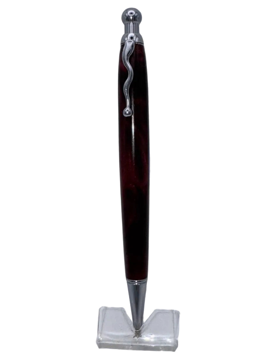 Flow Ballpoint Pen - Purple Acrylic